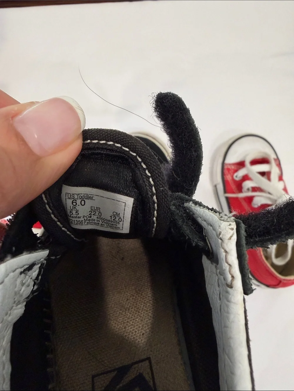Converse and Vans - Two Pair - Toddler Sneakers